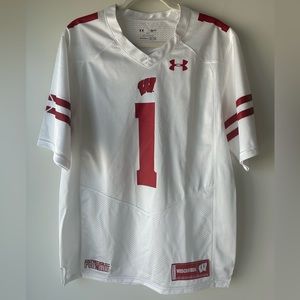 Under Armour Authentic Wisconsin Badgers Jersey Size S